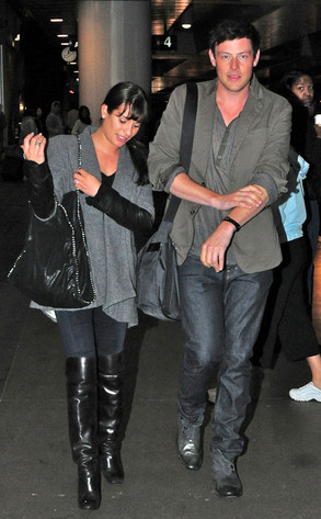 Lea Michele, Cory Monteith Lea Michele, Cory Monteith